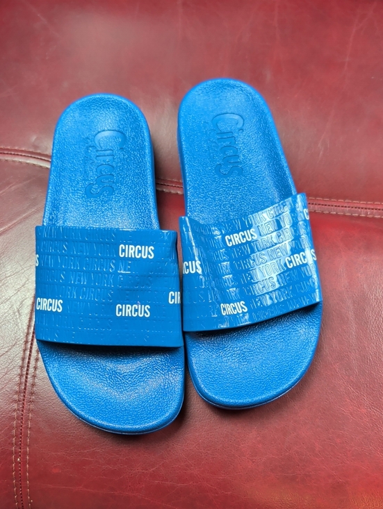 Circus by Sam Edelman Shoes - Circus by Sam Edelman Bright Blue Slide Sandals New Size 10